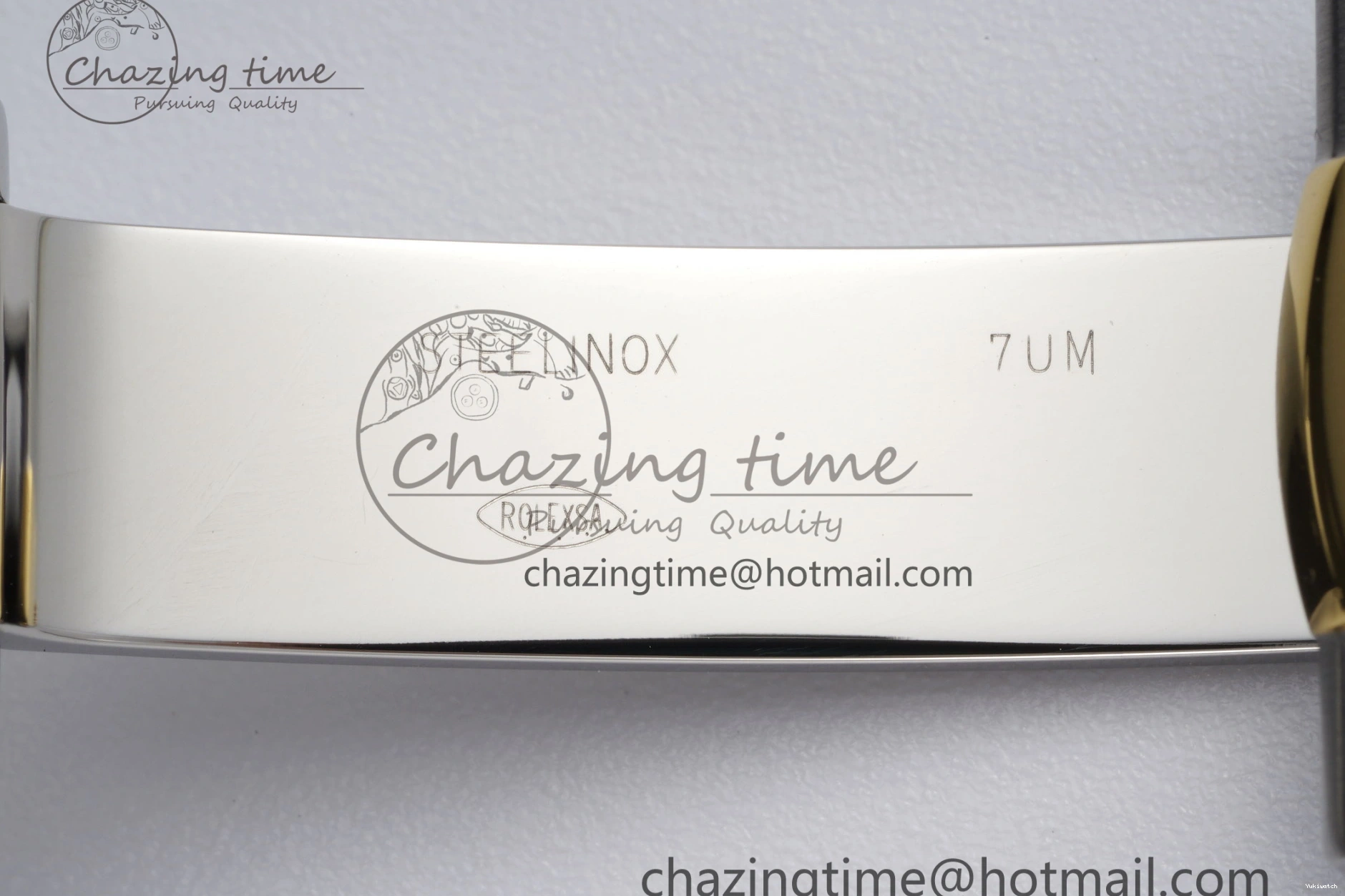 41 KING Steel Bezel on Dial 1:1 Polished Bracelet YG Oyster Best White DateJust Edition 904L SS VR3235 0311